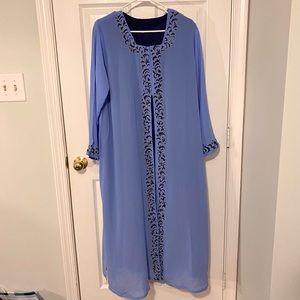 Indian Pakistani Blue Salwar Kameez